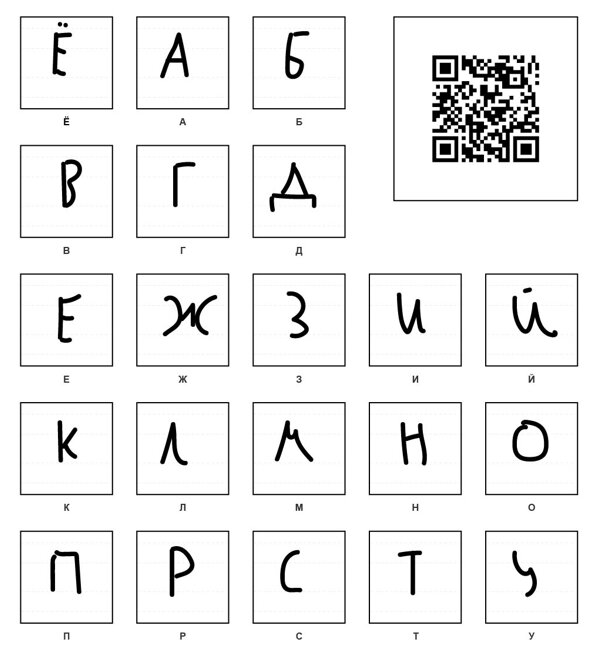 Сайт для создания рукописного шрифта из вашего почерка