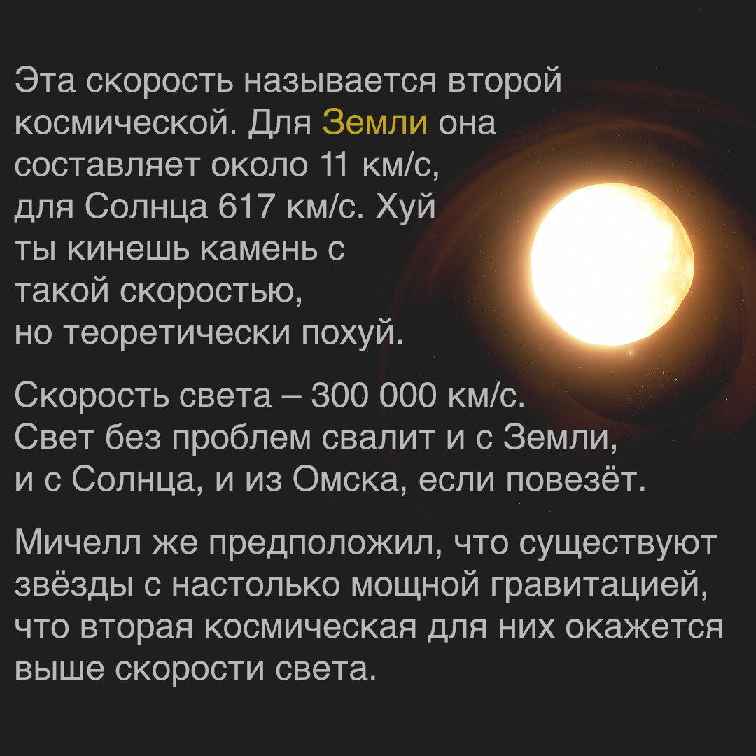 О чёрных дырах