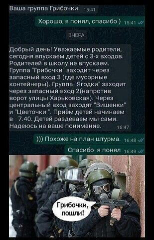 Грибочки, пошли!