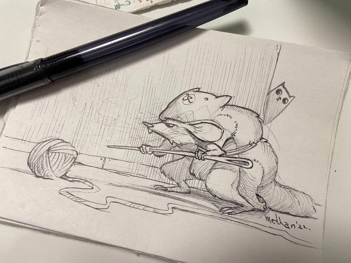 Рисунков пост