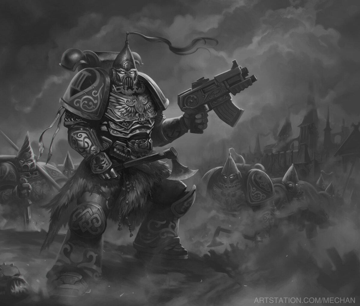 Рисунков на тему Warhammer 40000 пост