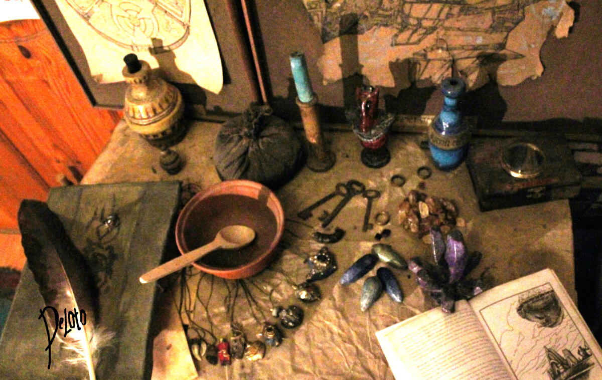 Работа над интерьером в стиле &quot;Morrowind&quot;
