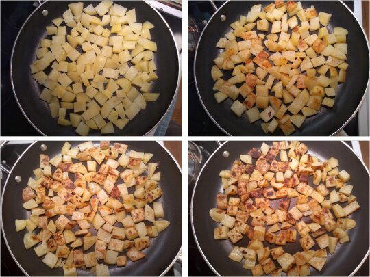 Skillet-Fried Spiced Potatoes