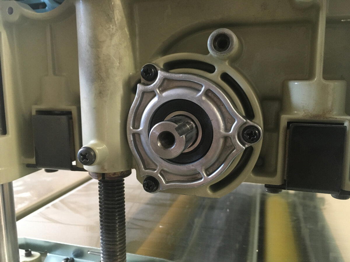 Установка китайского вала Helical на рейсмус Makita 2012NB