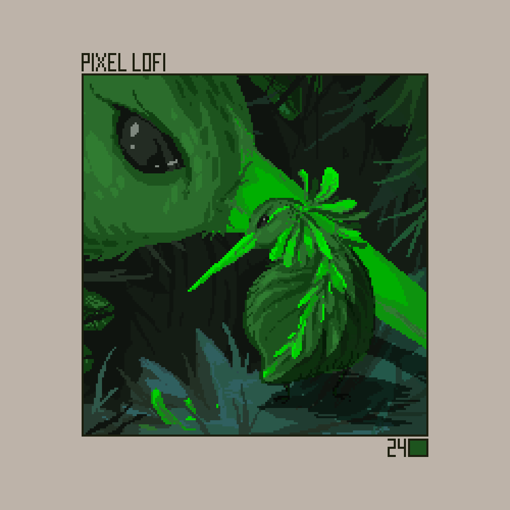 Pixelart + huevember 24