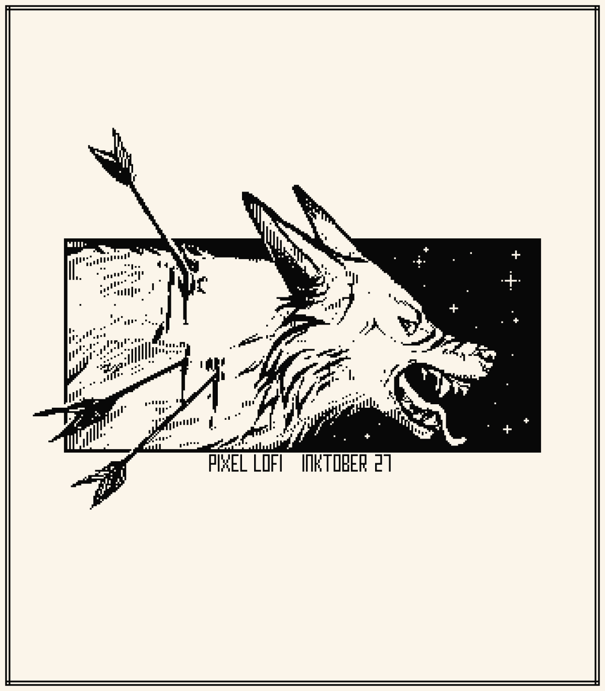 Inktober 2023 + pixelart 27