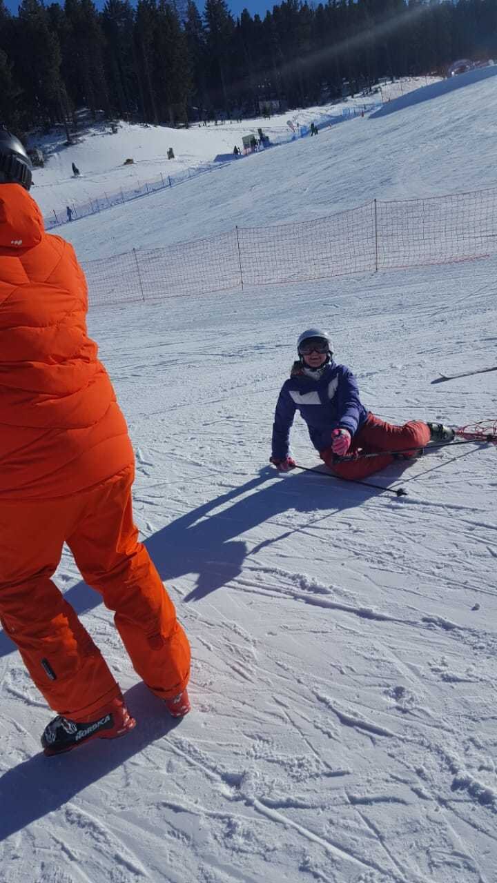 Первые лыжи