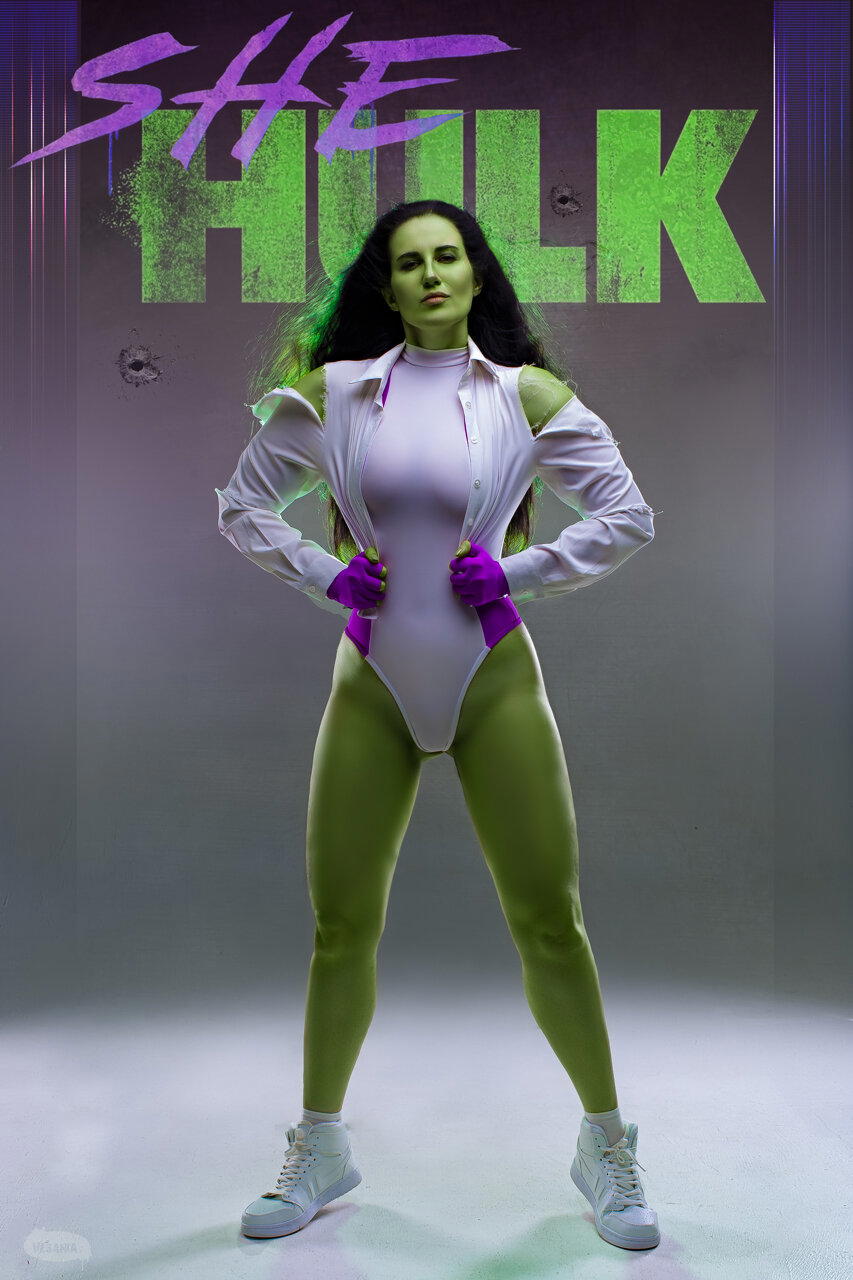She-Hulk by Saint Hysteria cosplay concept art