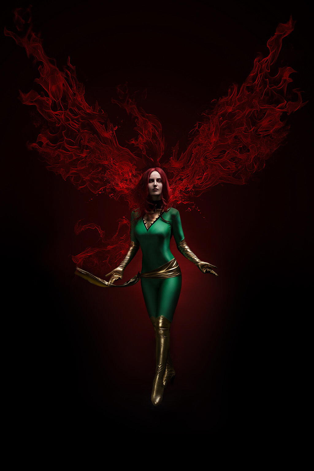 Jean Grey : I'm the Phoenix rising from the ashes [ Cosplay Art ]