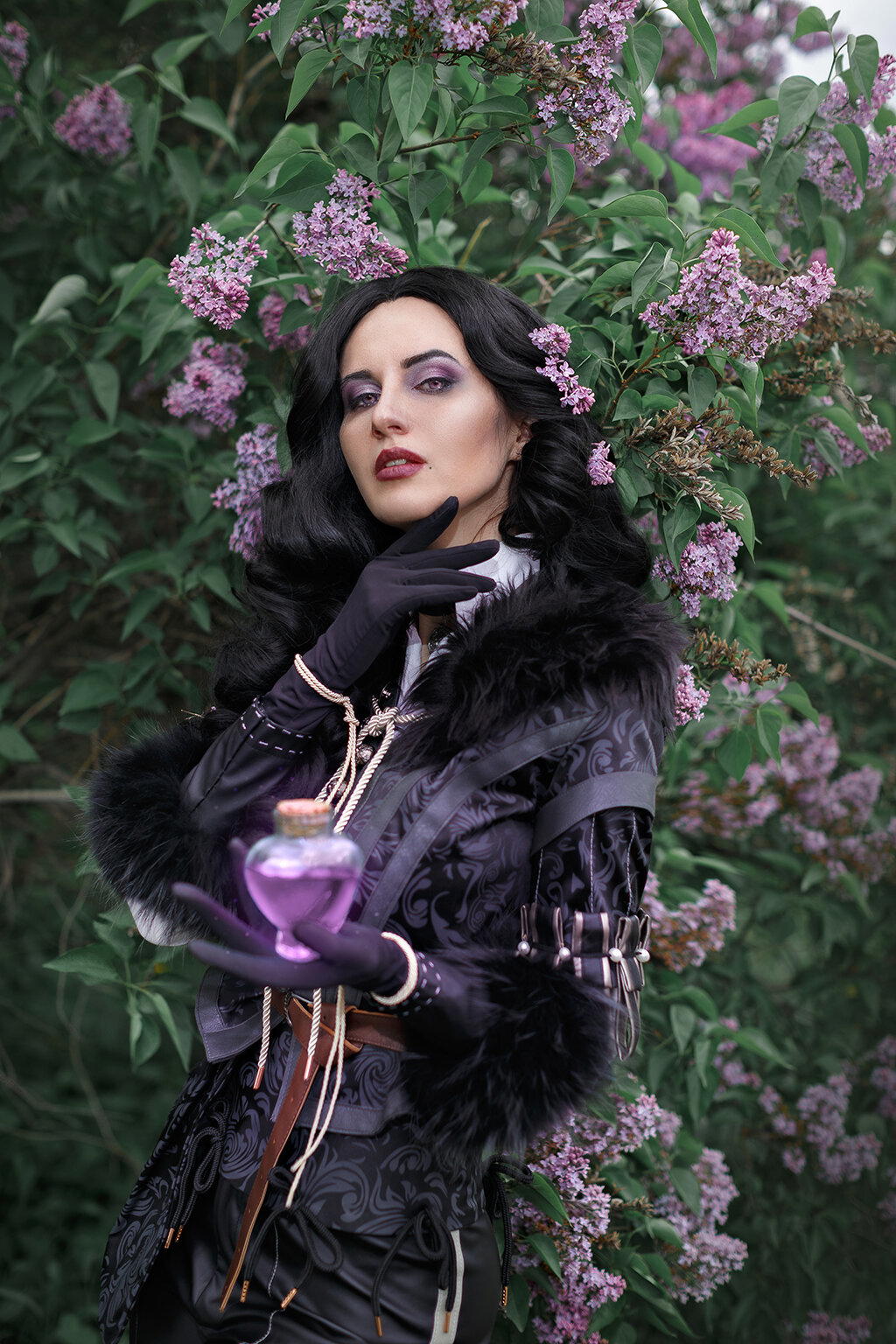 Yennefer. Gardens of Vengerberg