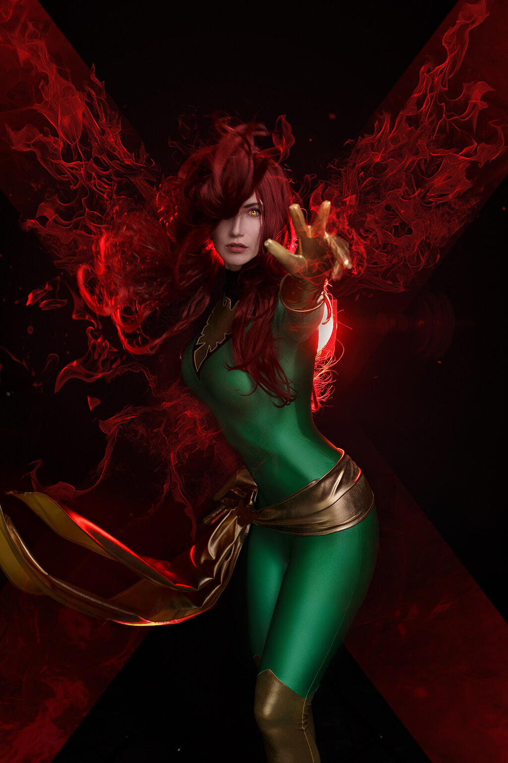 Jean Grey : I'm the Phoenix rising from the ashes [ Cosplay Art ]