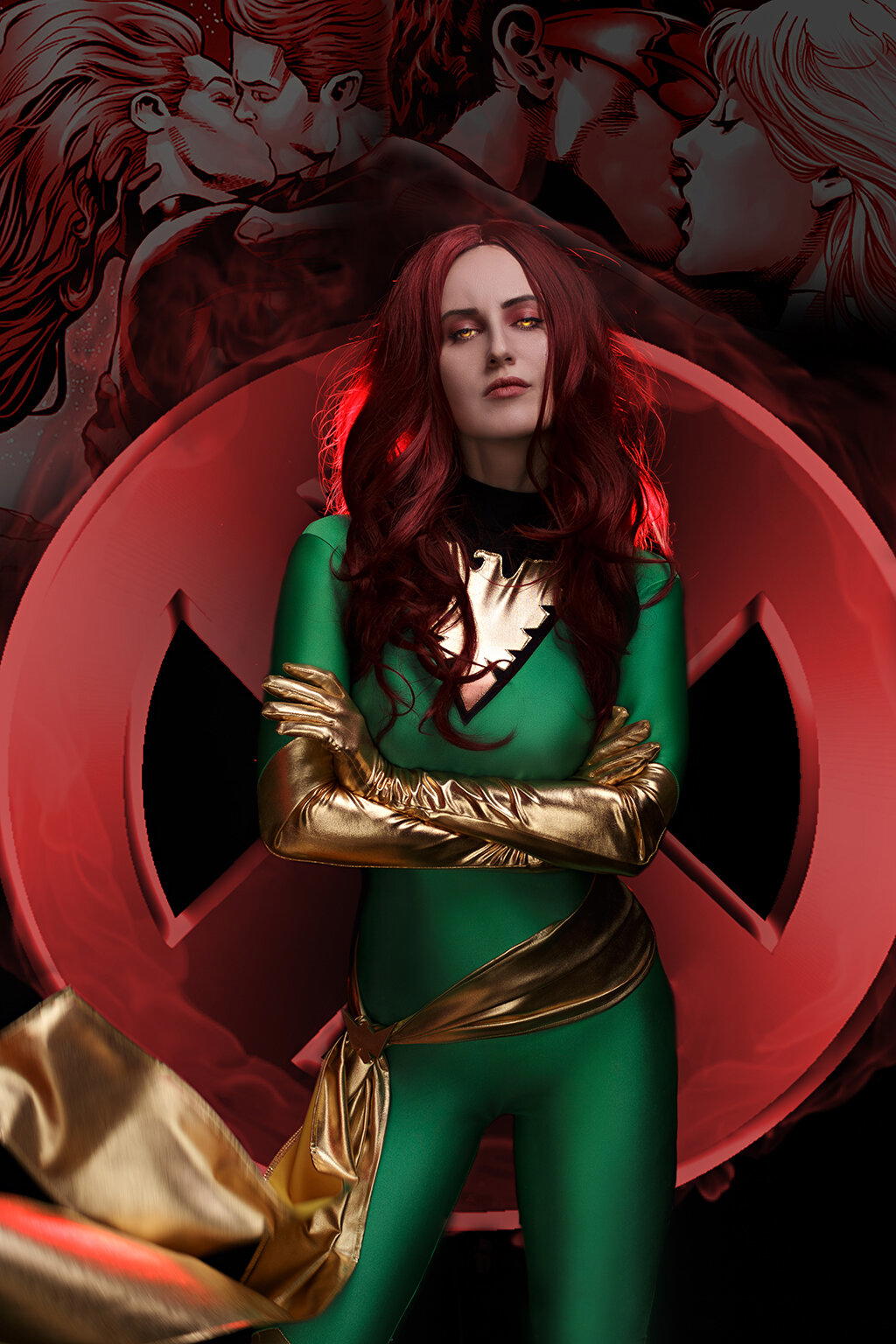 Jean Grey : I'm the Phoenix rising from the ashes [ Cosplay Art ]