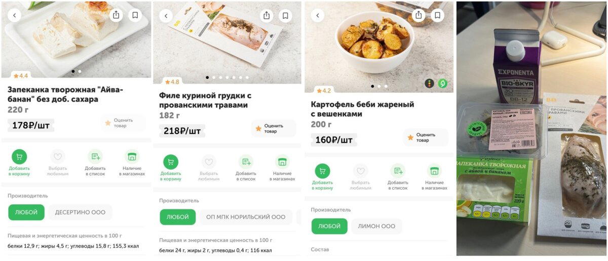 Доставка еды и диета. Что почём?