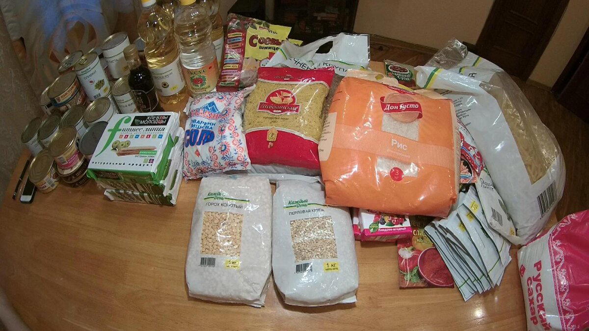Аварийный запас длительного хранения #1 (продукты)