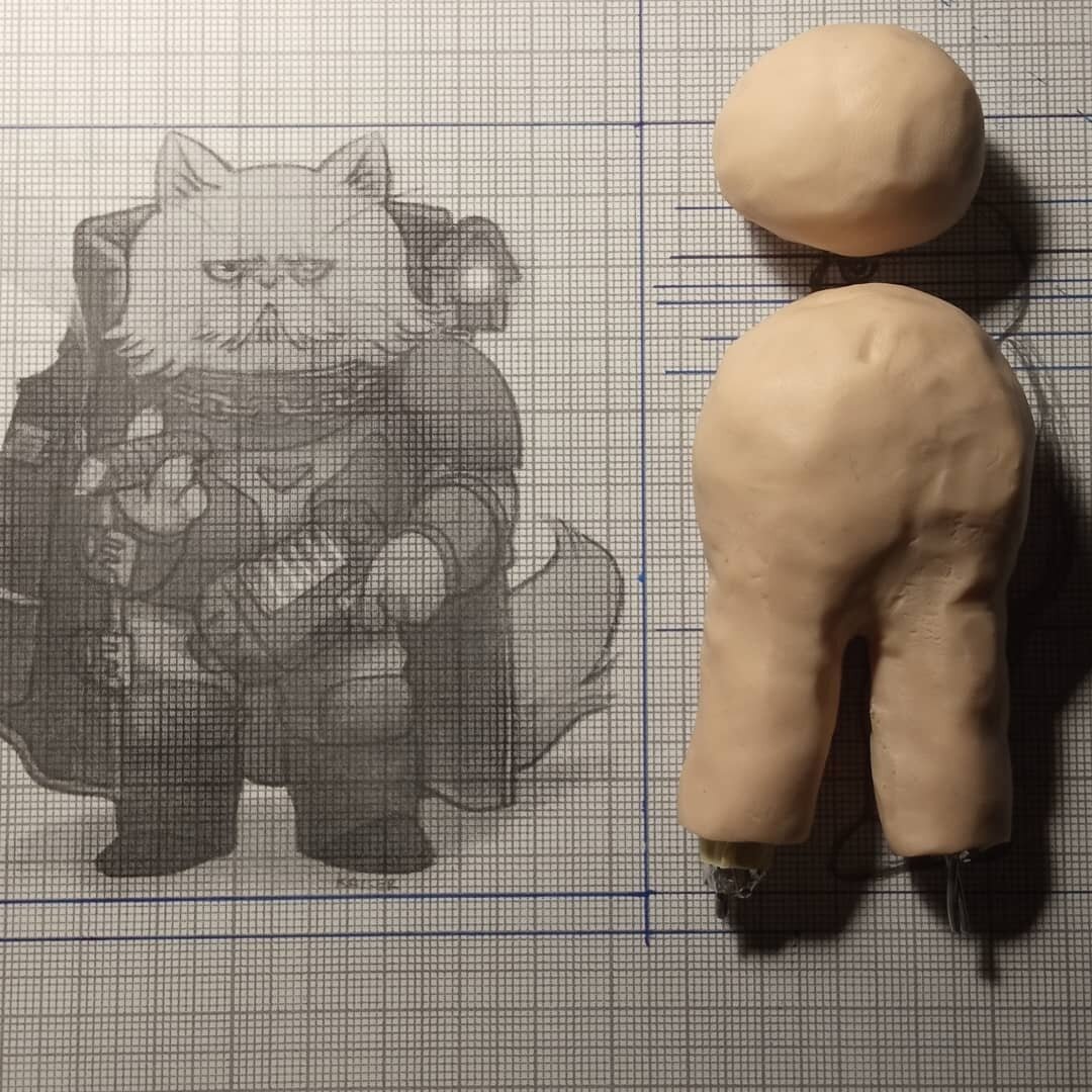Кот-инквизитор из Warhammer 40k