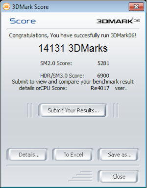 3DMark 2006 в режиме SLI.