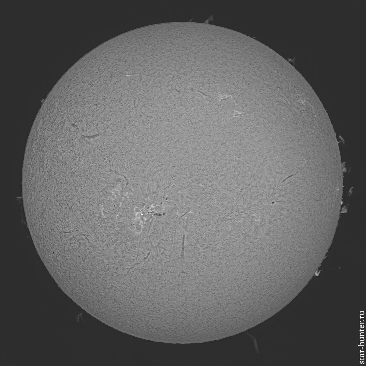 Водородное Солнце, 9 февраля 2024 года, 11:25