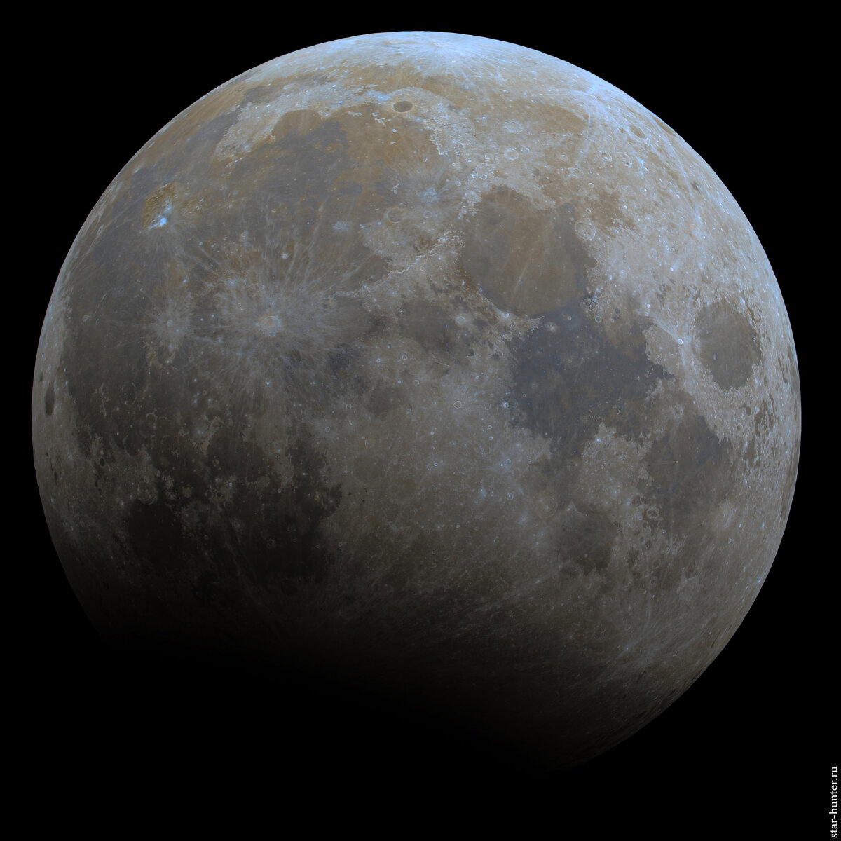 Лунное затмение, 28 октября 2023 года, 23:09