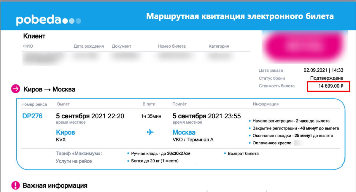 Прожерливость Победы