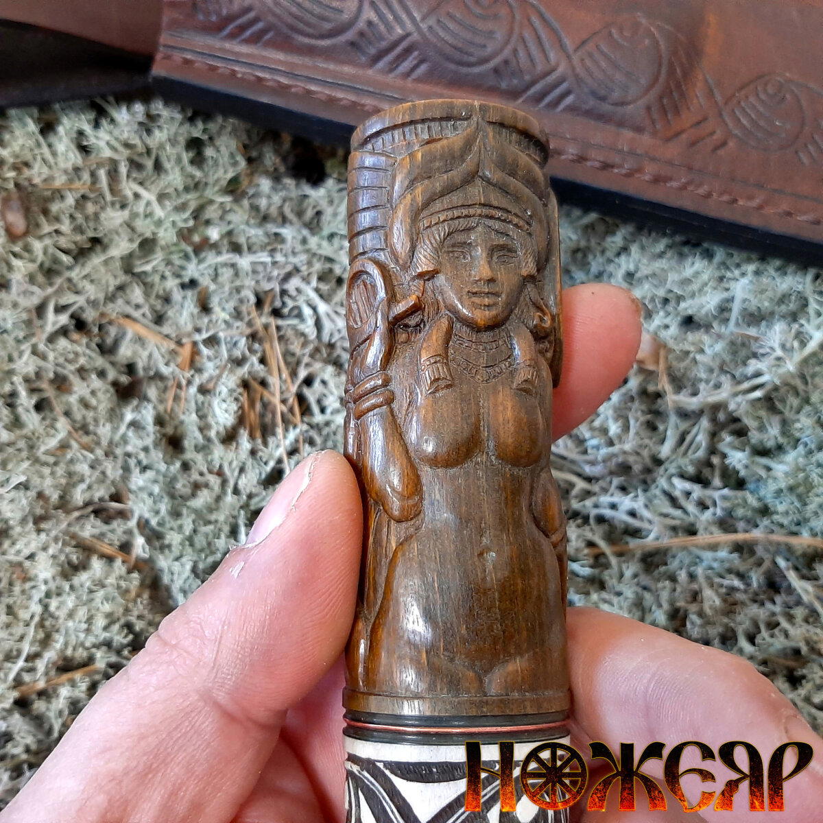 Авторский нож "Легенды двуречья"
