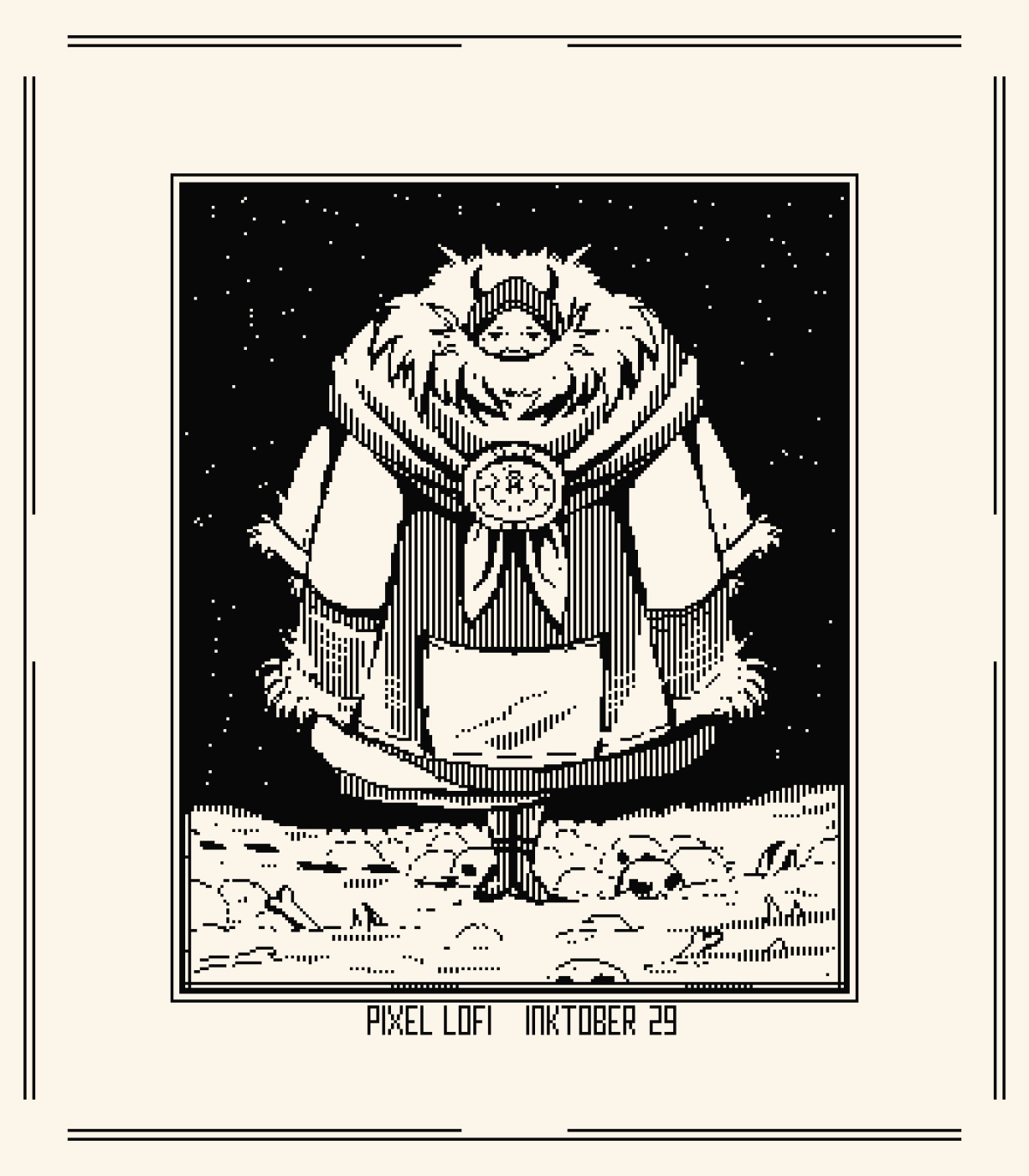 Inktober 2023 + pixelart 29