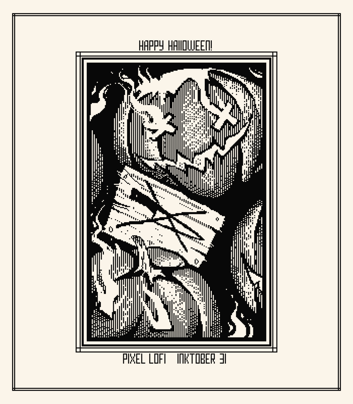 Inktober 2023 + pixelart 31