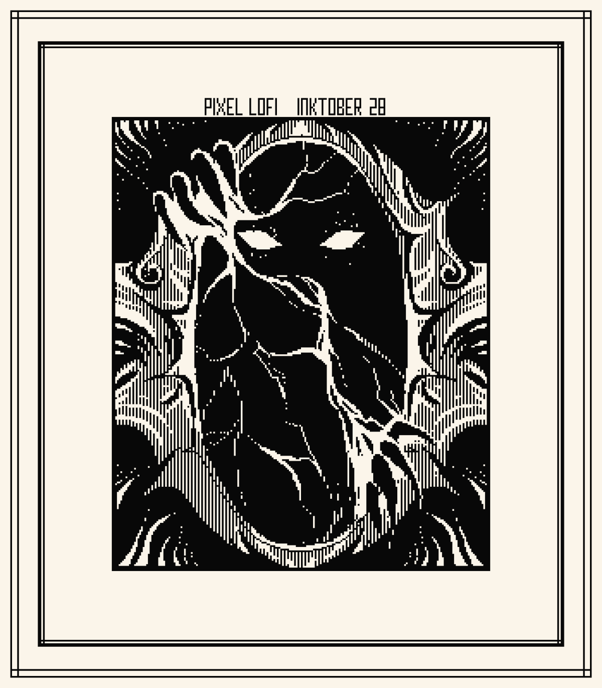 Inktober 2023 + pixelart 28