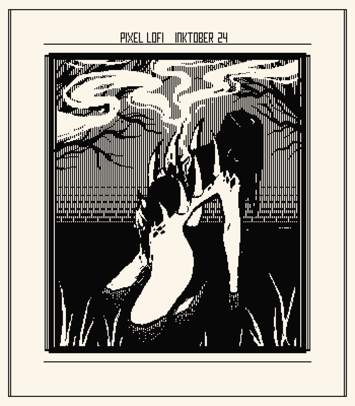 Inktober 2023 + pixelart 24