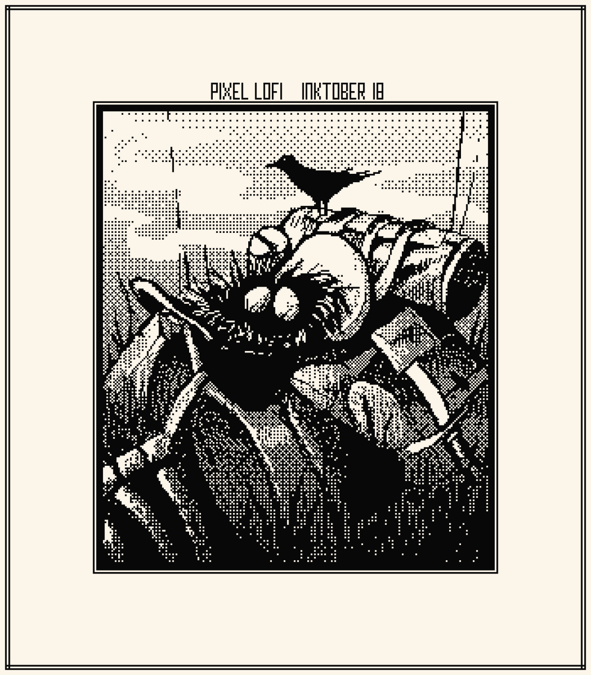 Inktober 2023 + pixelart 18