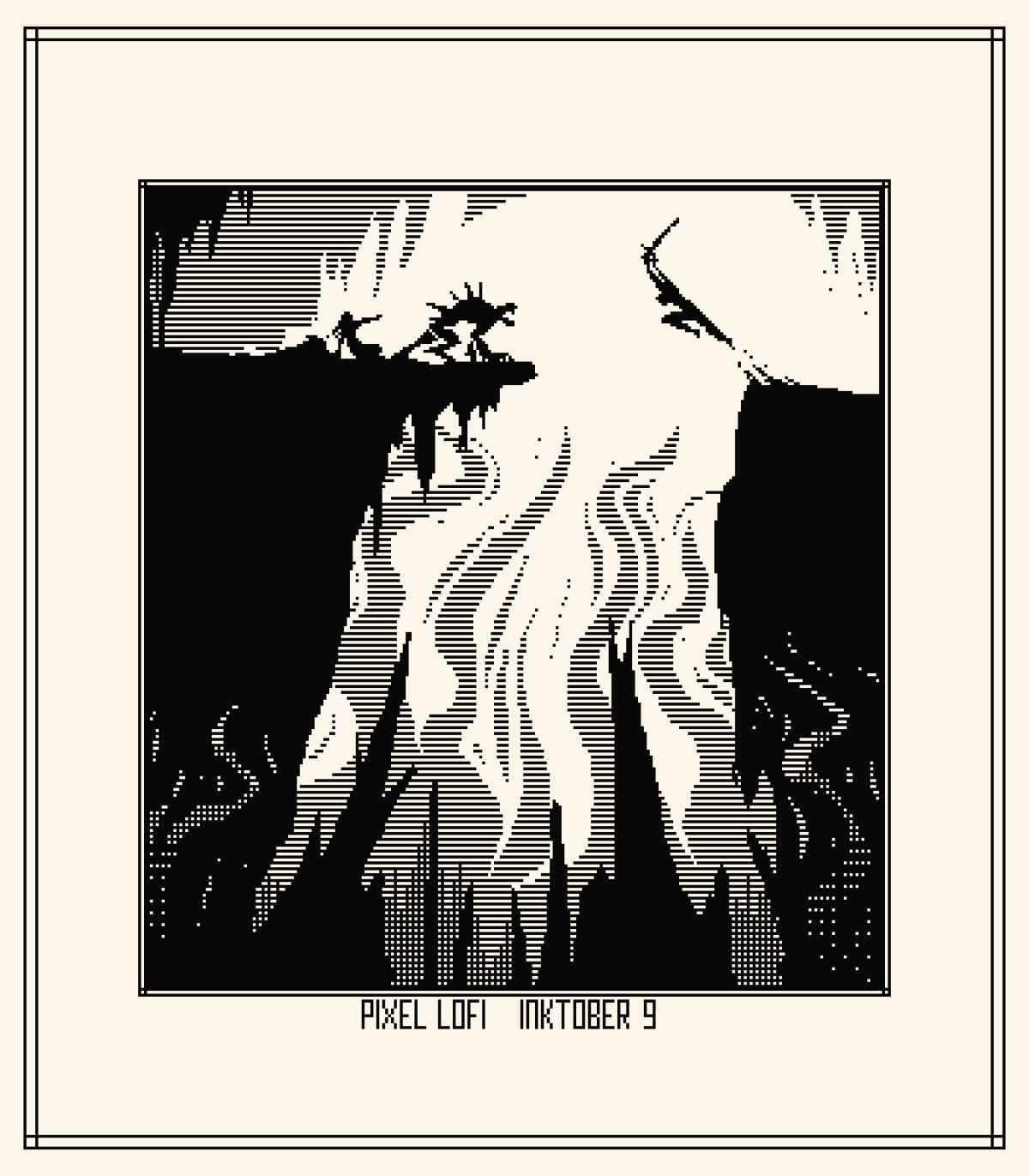 Inktober 2023 + pixelart 9