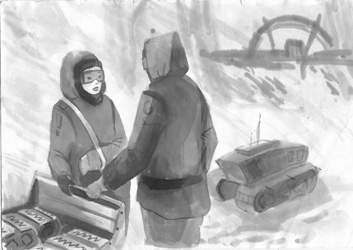 Инктобер и путешествия.