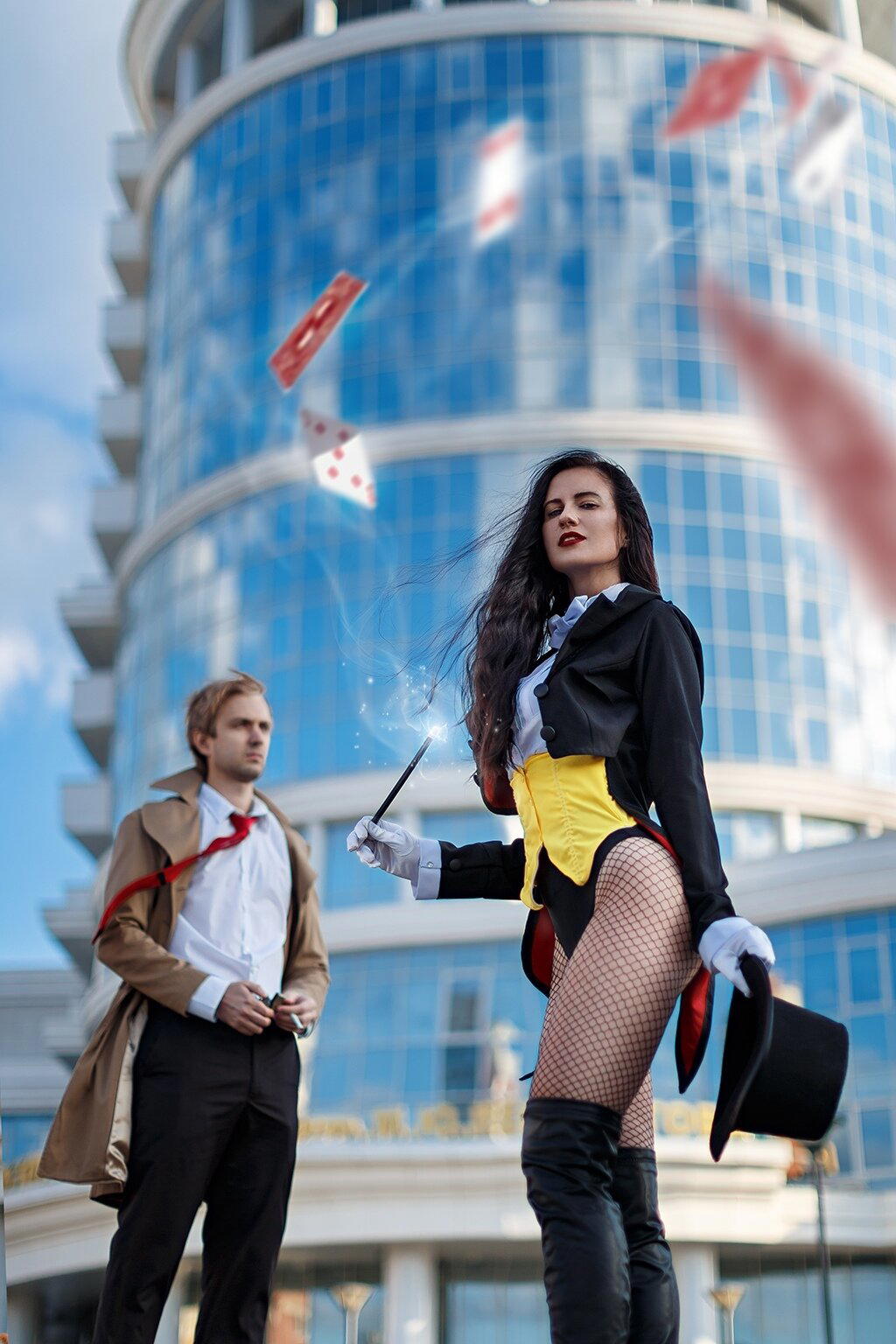 Zatanna Zatara & John Constantine Cosplay
