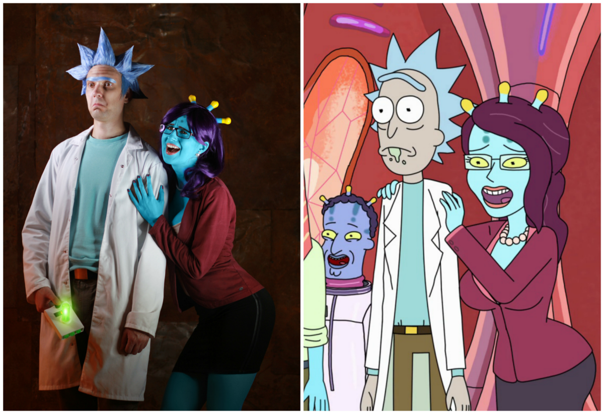 Rick Sanchez & Unity Cosplay by Saint Moon cosband