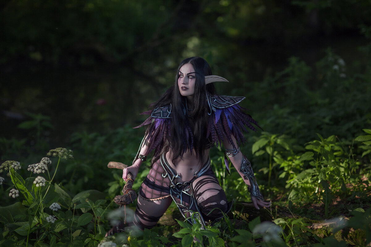 Night Elf cosplay, World of Warcraft
