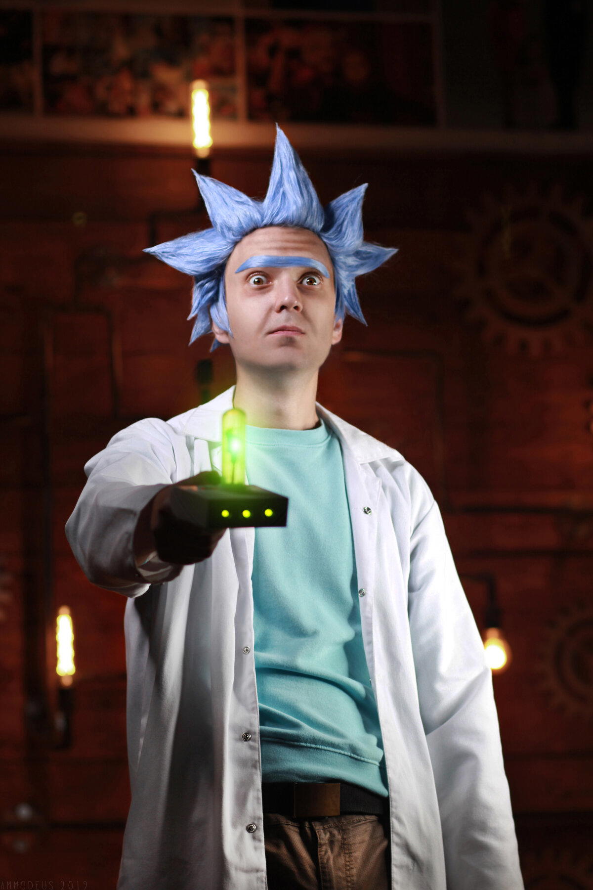 Rick Sanchez & Unity Cosplay by Saint Moon cosband
