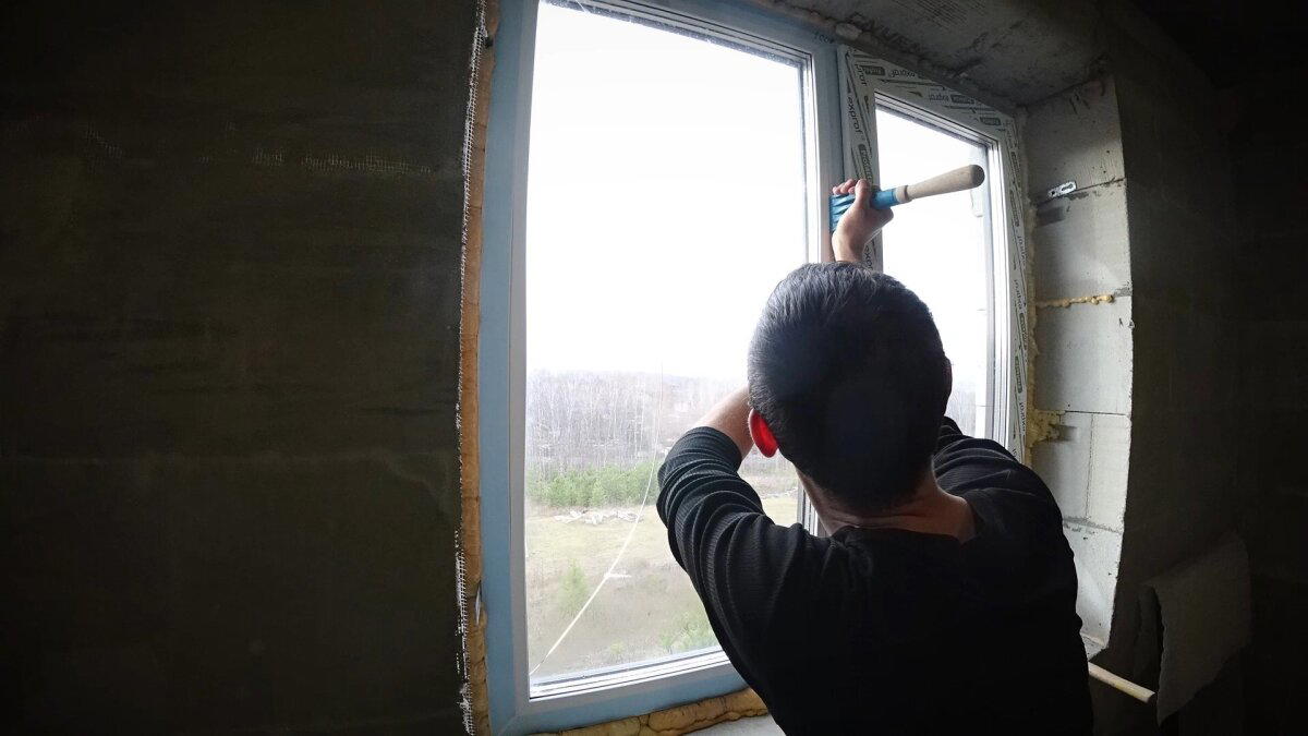 Поддеваю штапик