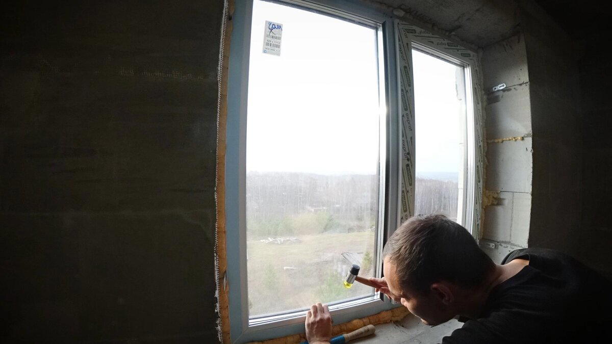 Забиваю штапики