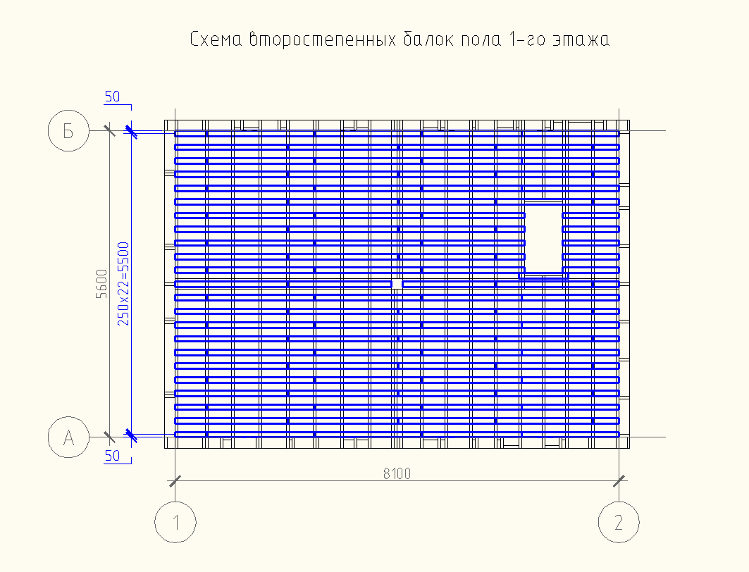 Пол 1-го этажа. Подшивка, утепление, гипсостружечная плита (Строительство каркасного дома)
