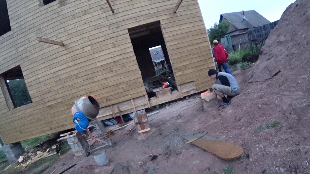 Делаем крыльцо в каркасном доме