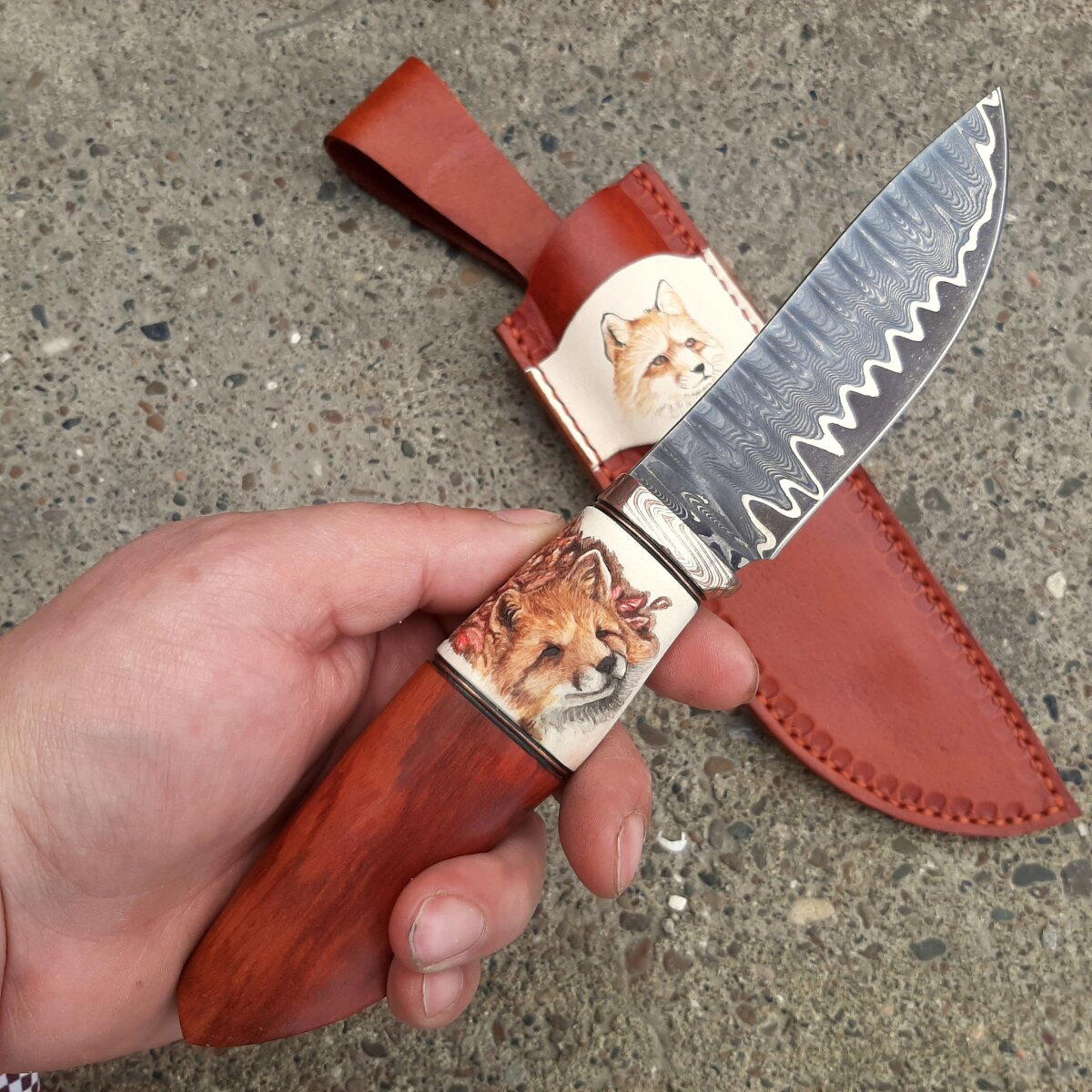 Лис и кабан