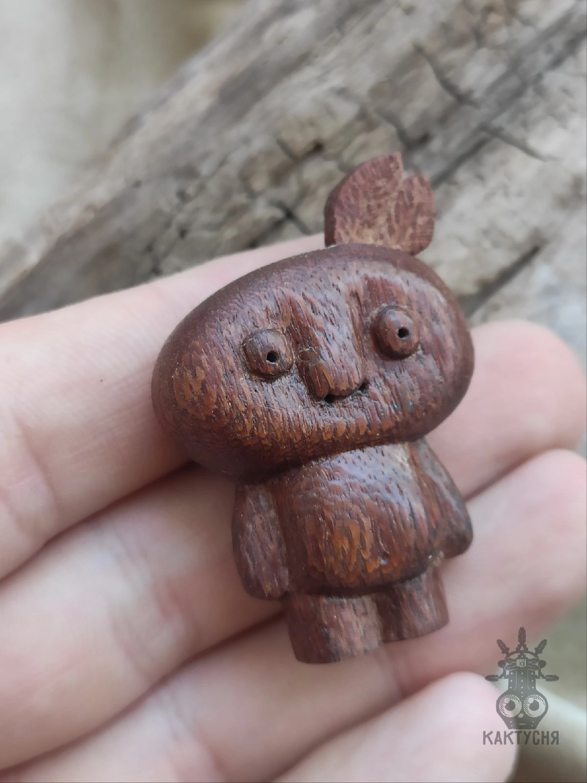 Фигурка из дерева - Лесной дух