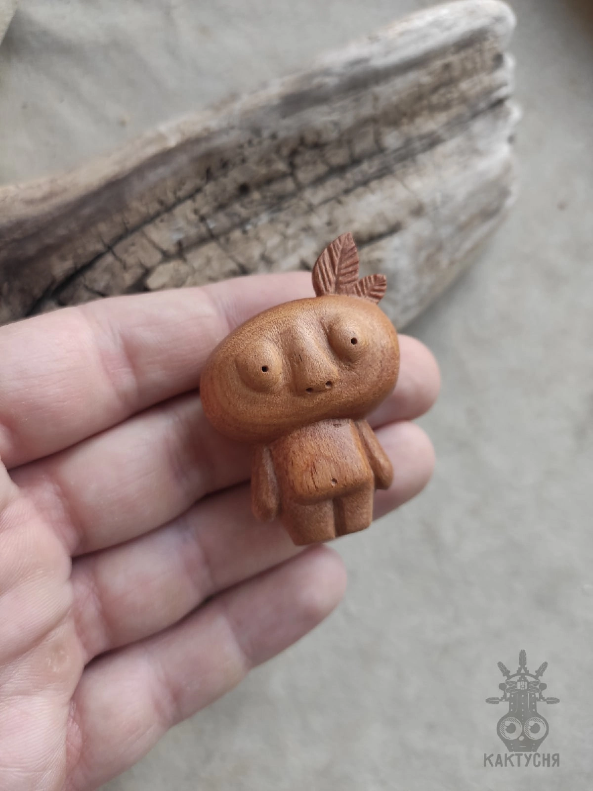 Фигурка из дерева - Лесной дух