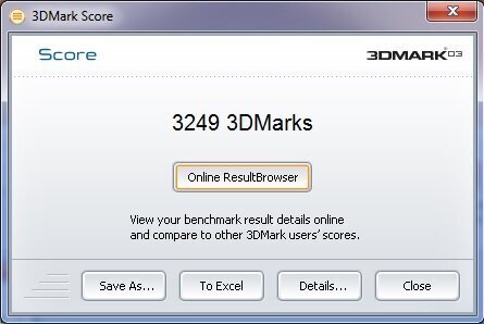 3DMark 2003.
