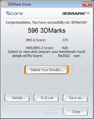 3DMark 2006.