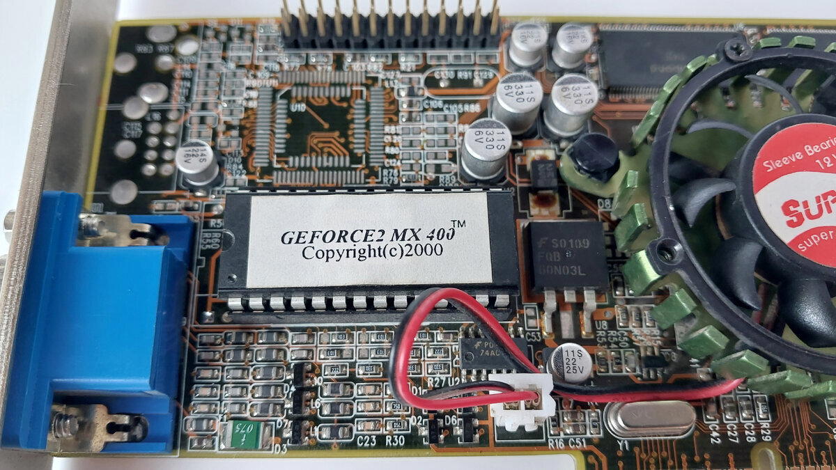 Видеокарты нашей молодости. nVidia GeForce 2 MX400