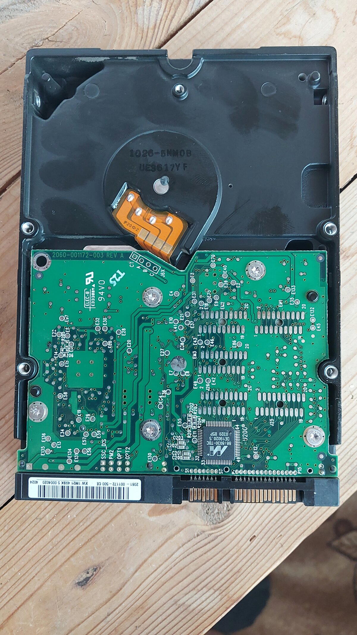 Первые диски Western Digital Raptor WD360