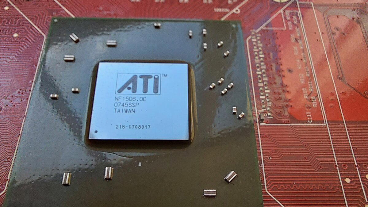 Графический процессор HD3870.
