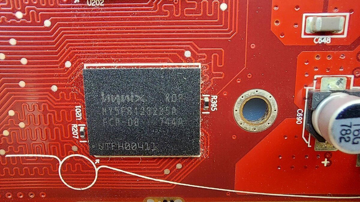 Чип GDDR4 Hynix HY5S123235A