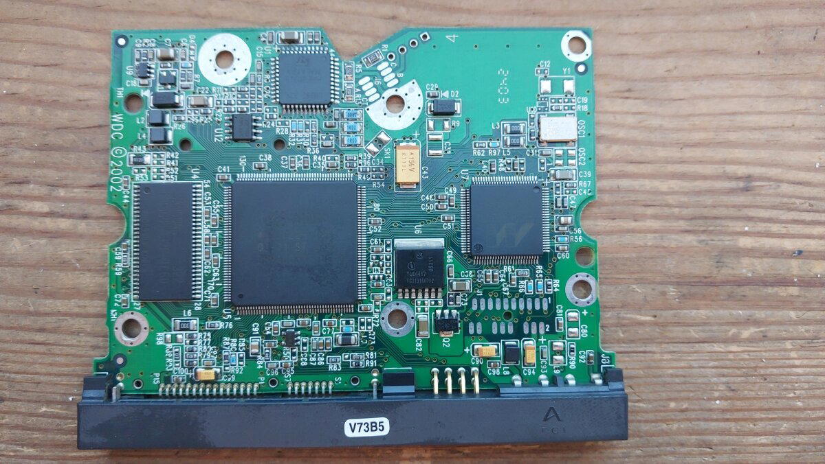 Первые диски Western Digital Raptor WD360