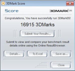 3DMark 2005.